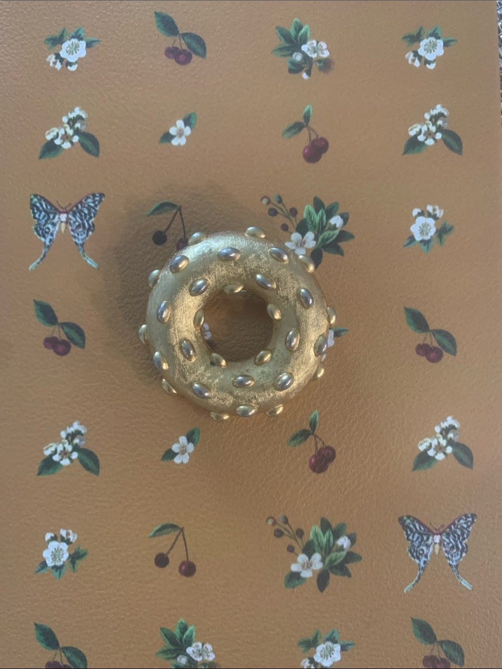 Vintage Crown Trifari Nubby Brooch